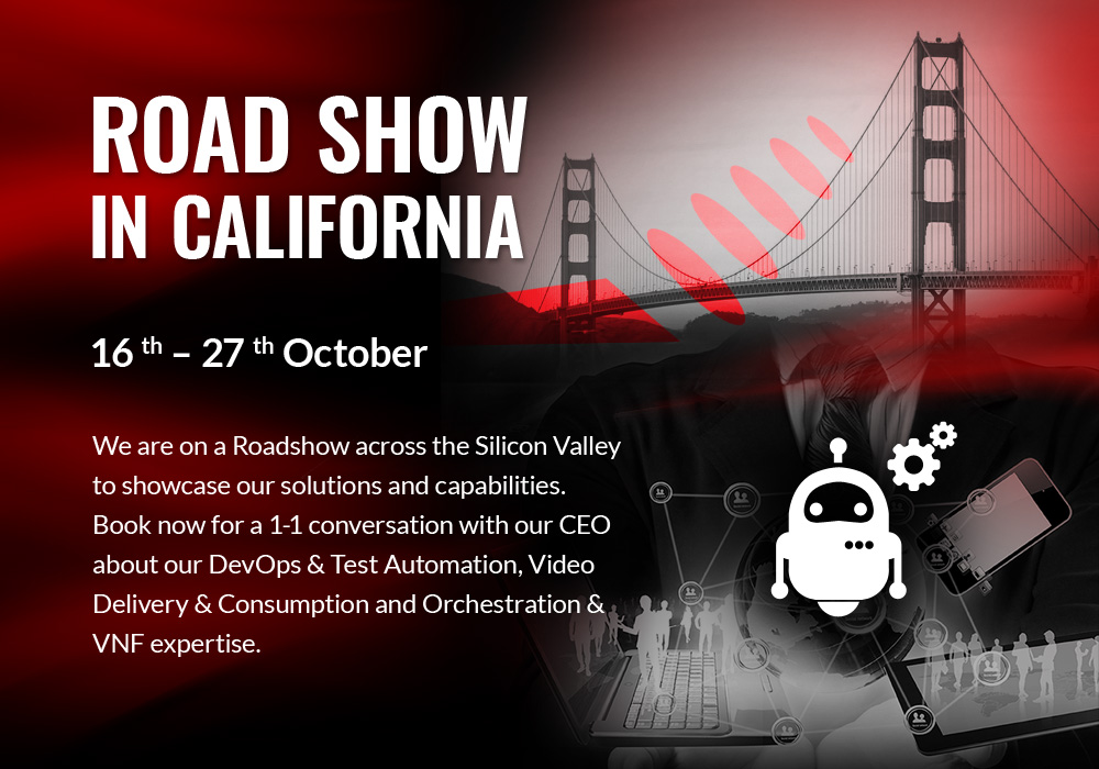 Rebaca Technologies is on a Roadshow around Silicon Valley in October